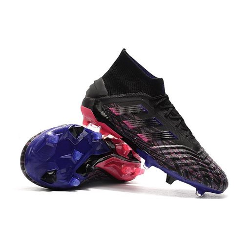 Adidas Predator 19+ FG - Zwart Blauw Roze_7.jpg